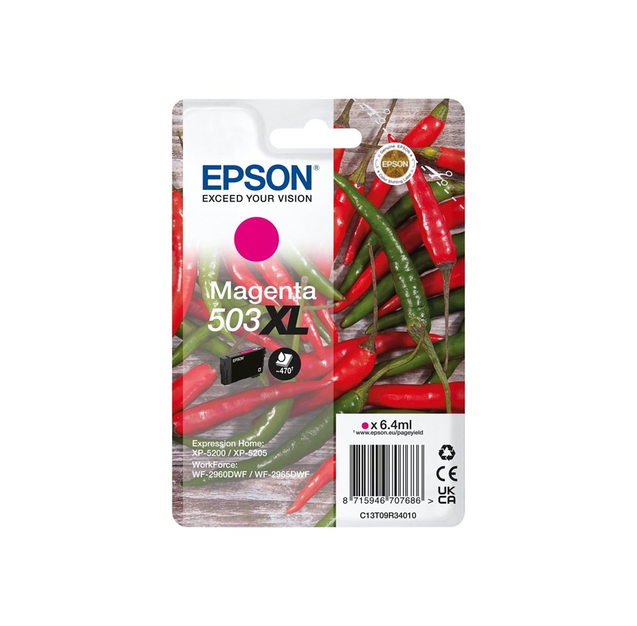 Epson 503XL Magenta, 470 sidor, bild 3