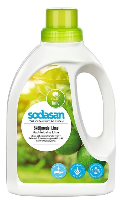 Sodasan Sköljmedel Lime 750 ml
