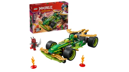 LEGO Ninjago Lloyds pull back-racerbil 71828, bild 3