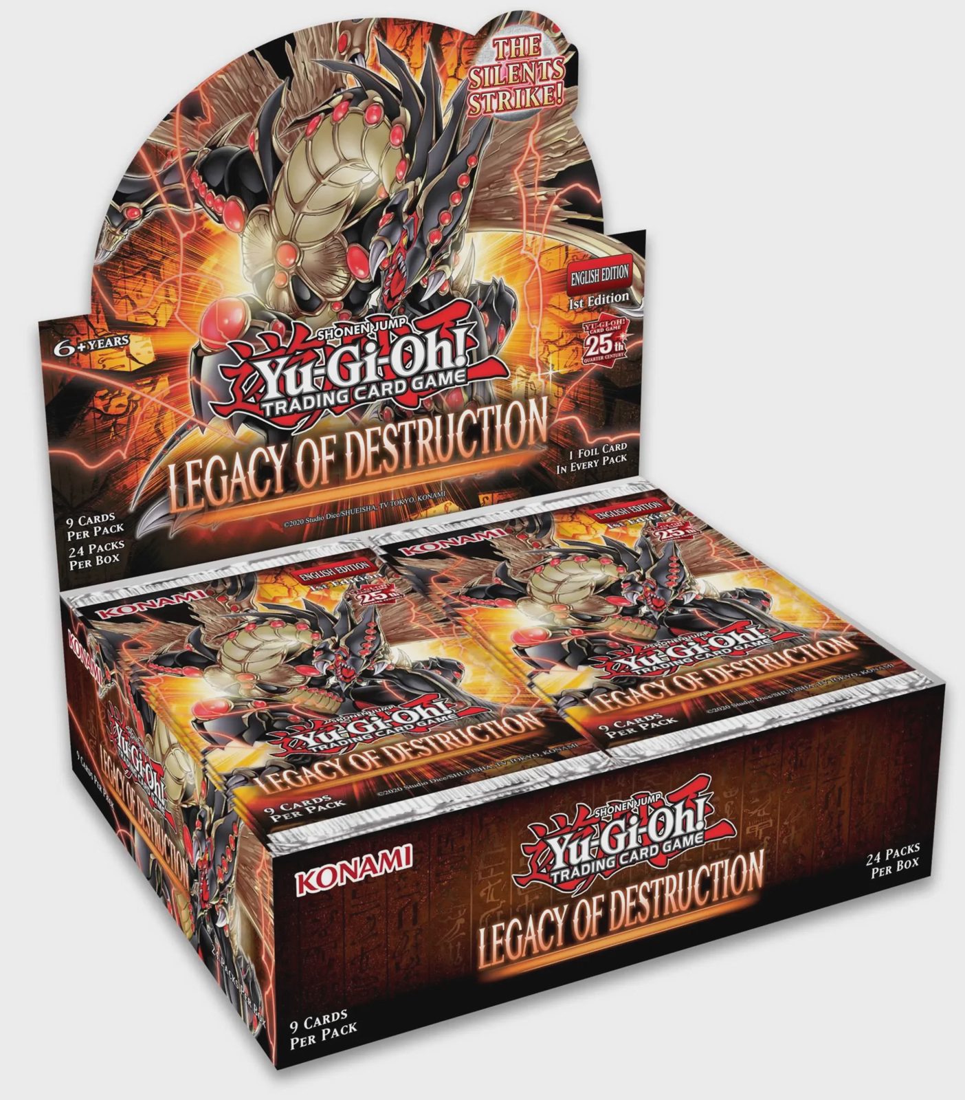 Yu-Gi-Oh! Legacy of Destruction Booster Display