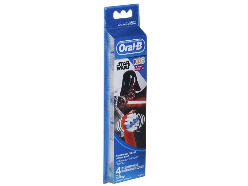 Oral-B utbytbara borsthylsor för barn EB-10 Stages Power EB10-4 SPIDERMAN PRO (4 st)