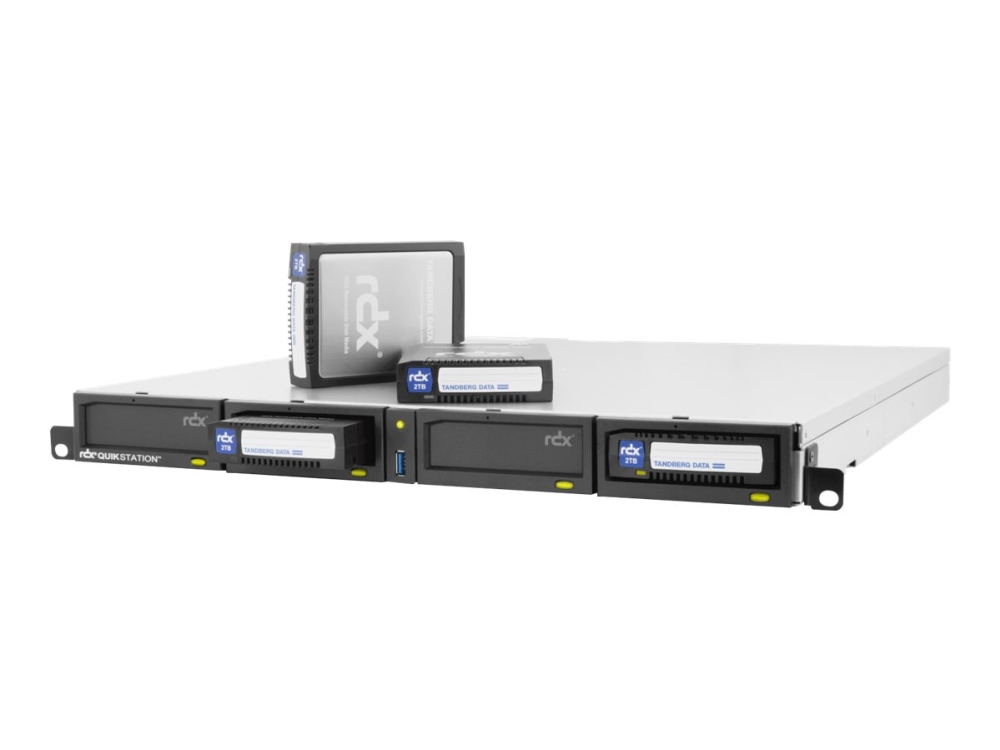 Tandberg Data Tandberg RDX QuikStation 4 - Andra - Gigabit Ethernet - Svart