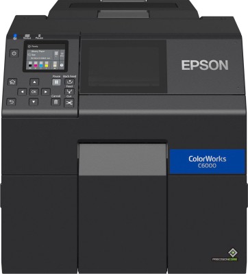 Epson ColorWorks C6000Ae (BK), bläckstråle färg, Autocutter, USB/LAN