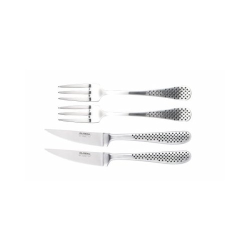 Global - Steak knife & fork set