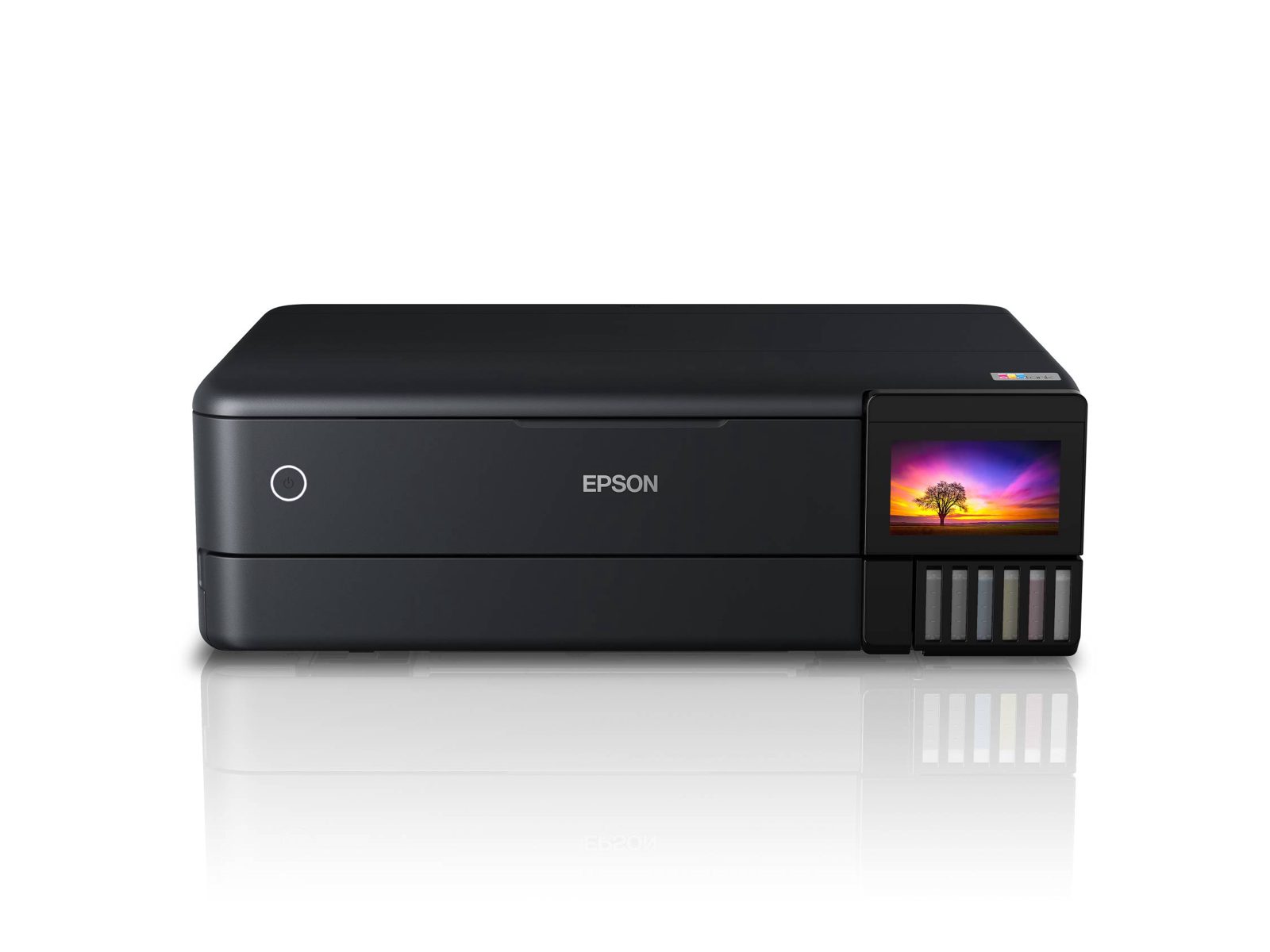 Epson EcoTank L8180, A3 skrivare + scanner + kopiator, 16/12 ppm ISO, 6-färger, 1200x4800 dpi scanner, display, duplex, AirPrint, USB/LAN/WiFi, bild 3