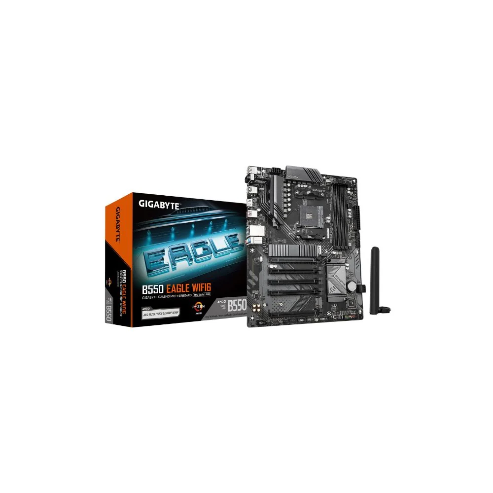 Gigabyte B550 EAGLE WIFI6 / Socket AM4 / ATX / AMD B550 / DDR4