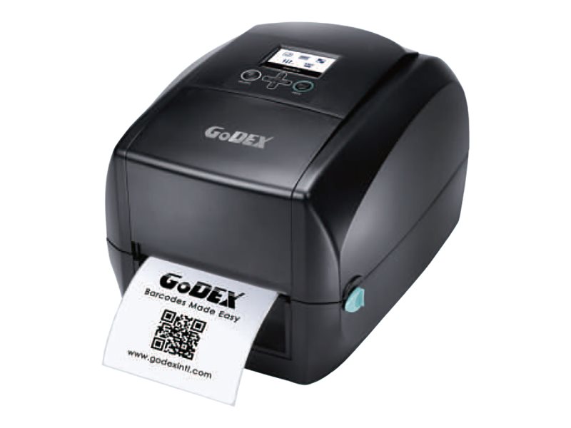 Godex RT700i Pro - Etikettskrivare - direkt termisk/termisk överföring - Rulle (2 - 11,8 cm) - 203 dpi - upp till 178 mm/sek - USB, seriell, LAN