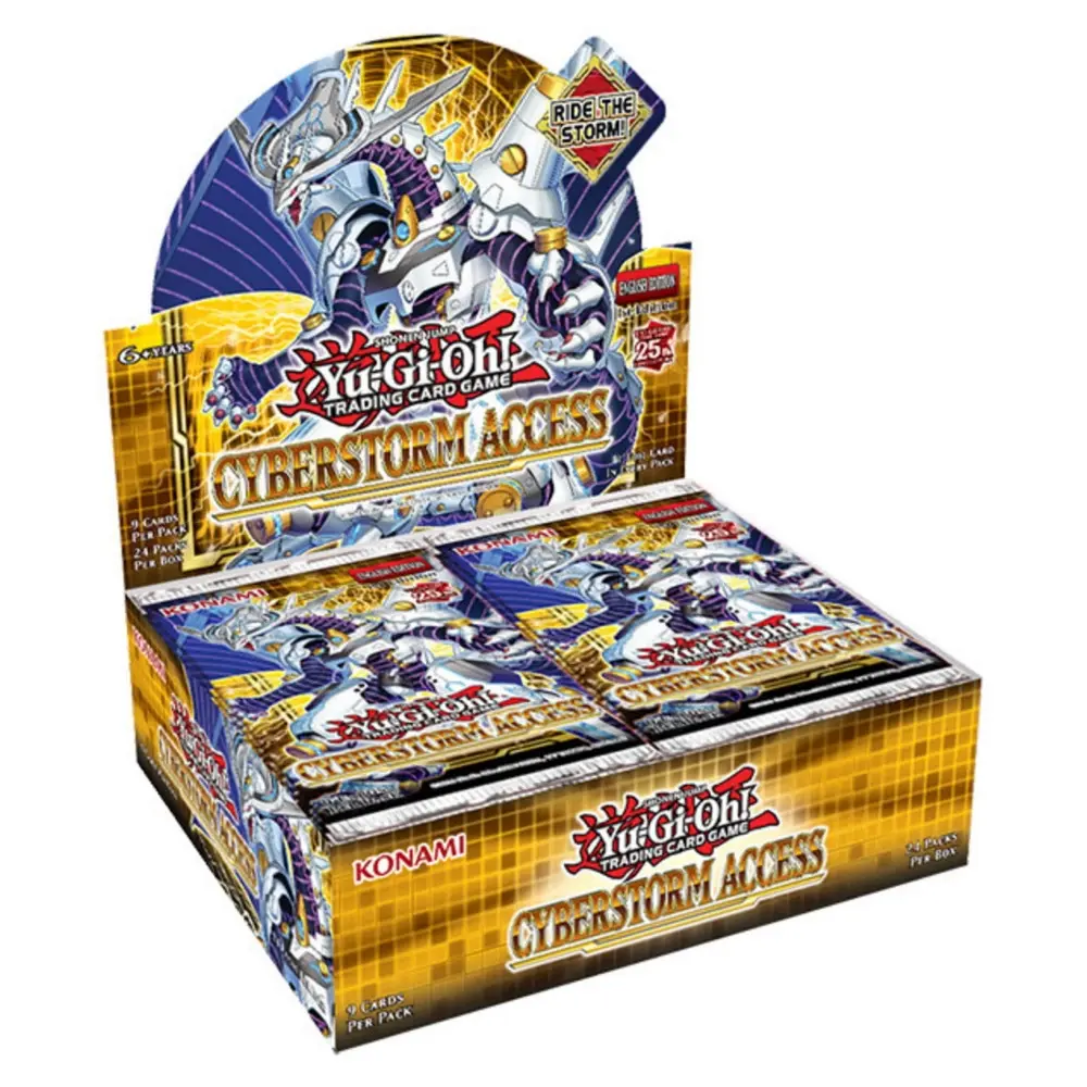 Yu-Gi-Oh! Cyberstorm Access 1st Edition Booster Display (24 Packs)