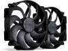 Noctua NF-A14x25r G2 140mm PWM Sx2-PP fläkt (2-pack, svart)