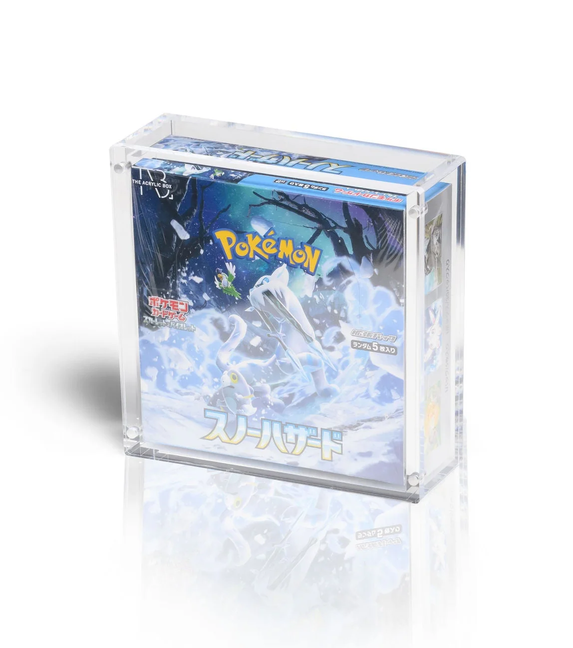 The Acrylic Box - Premium Case for Japanese Pokemon Booster Box - Regular