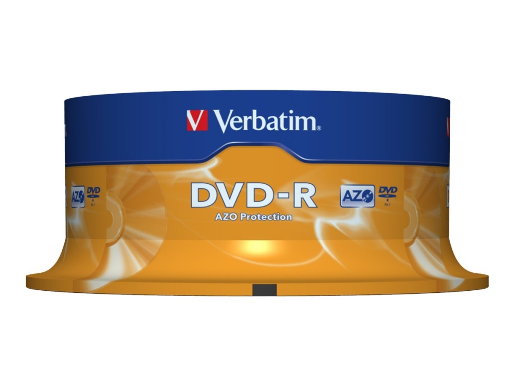 Verbatim DVD-R 4,7GB 25PK Spindel sl