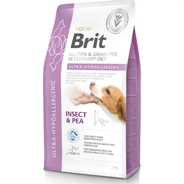 Brit GF Vet Diets Dog Ultra-Hypoallergenic 2 kg