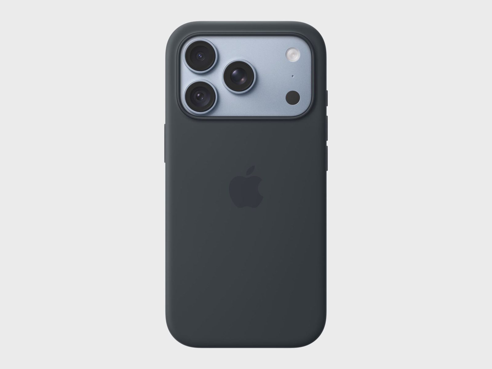 Apple iPhone 18 Pro Silicone Skal MagSafe, marinblå