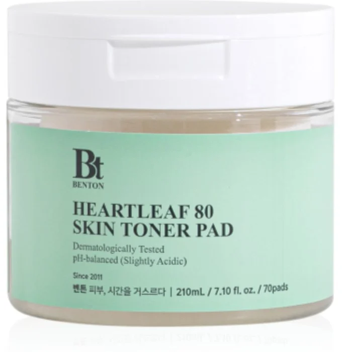 Benton Heartleaf 80 Skin Toner Pads 210 ml