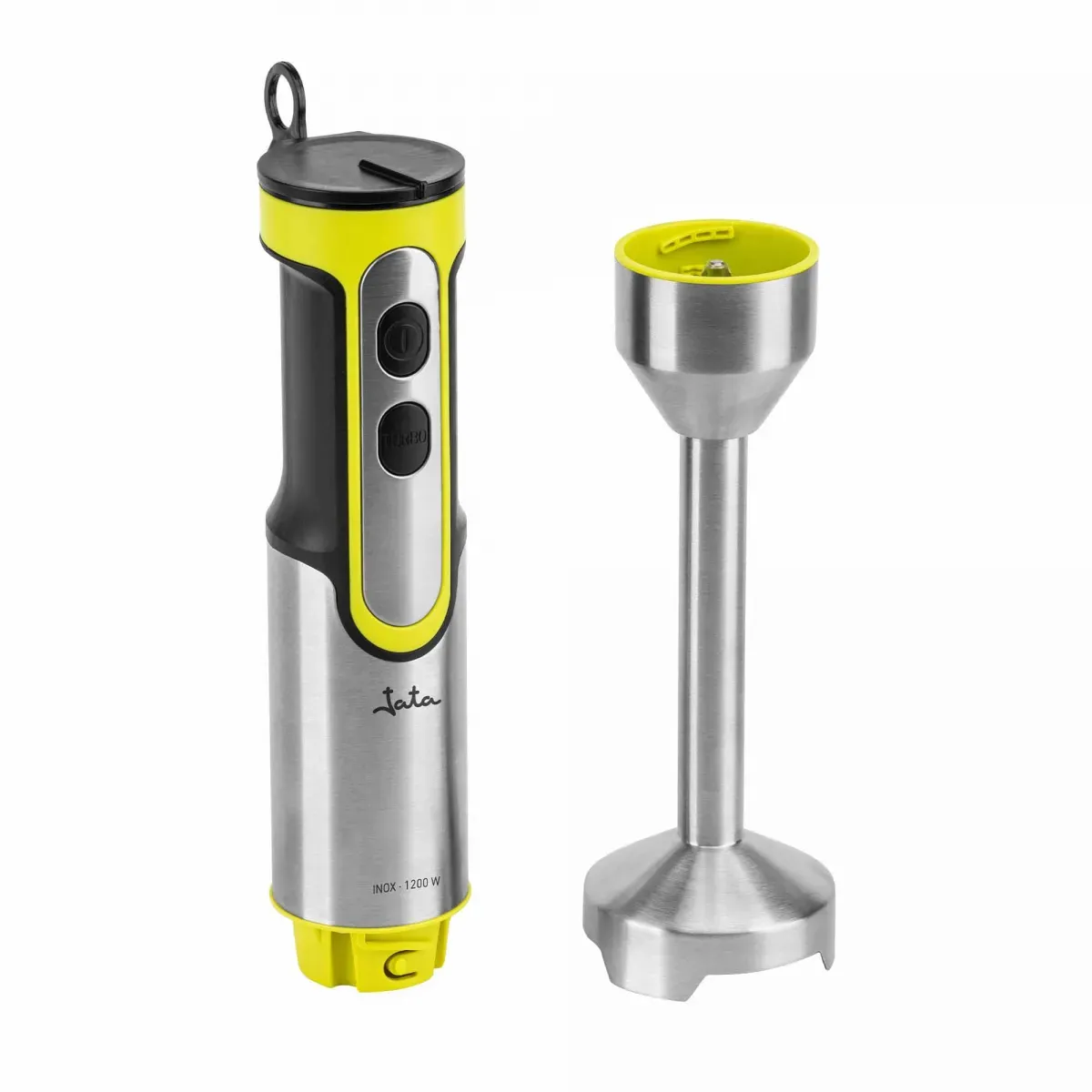 JATA JEBT1788, Stavmixer, Iskrossning, 1200 W, Ljusgrön, Rostfritt stål