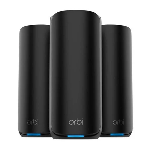 Netgear Orbi 870 Series Tri-Band WiFi 7 Mesh 3-Pack - Svart