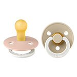 BIBS Pacifier Colour Latex stl1 Blush GLOW/Vanilla GLOW, 2 st, bild 2