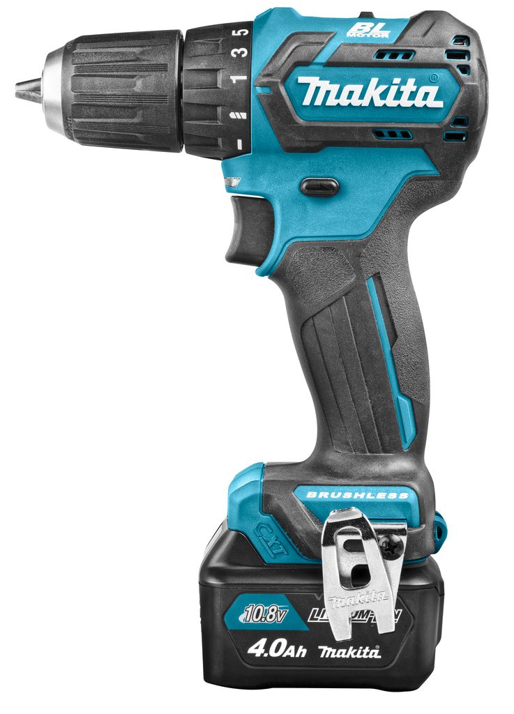 Makita borr-/skruvdragare DF332DSMJ 2 x 10,8 V/4,0 Ah