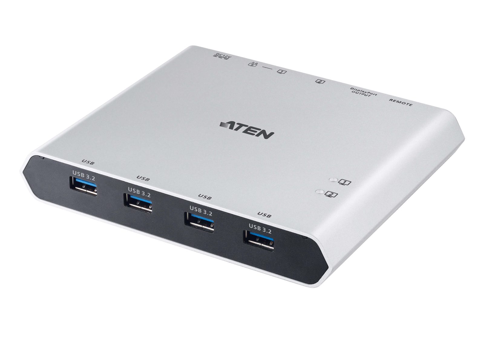 ATEN US3311 KVM-switch 2-port USB-C 4K DisplayPort, 4 x USB 3.2 Gen 1
