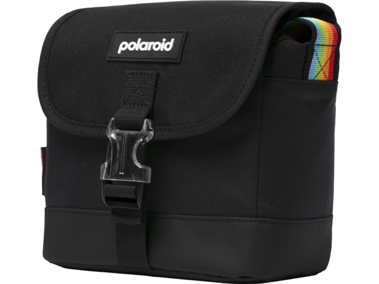 Polaroid Now/I-2 Spectrum Box kameraväska, svart regnbåge