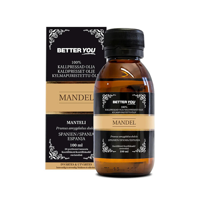 Better You Mandelolja Kallpressad 250 ml, bild 3