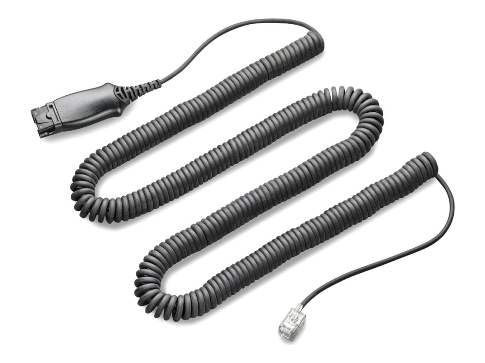 HP Poly HIS Cable - Headset-kabel - TAA-kompatibel