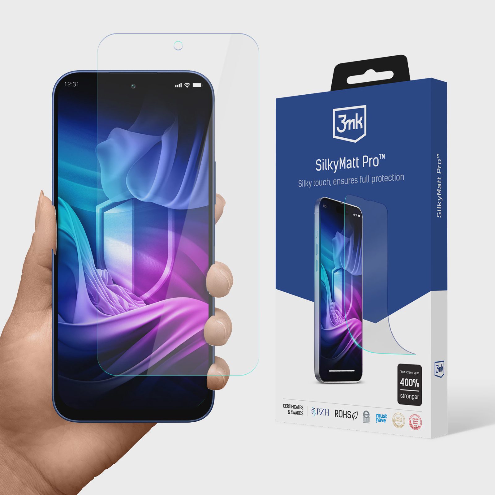 3mk Silky Matt Pro – matt skyddsfilm för Xiaomi Redmi 17 4G / 5G