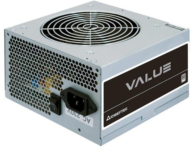 Chieftec Value 400W, ATX, 12 cm fläkt, 80PLUS White, bulk, bild 3