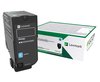 Lexmark 75B20C0 till CS/CX727 CS728, Return Program, Cyan, 10000 sid