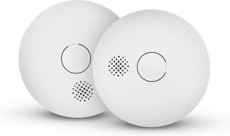 Housegard Luma trådlös brandvarnare 2-pack - Vit, bild 4