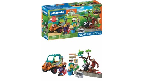 PLAYMOBIL - Zoo: Zookeeper with Vehicle (72072), bild 3