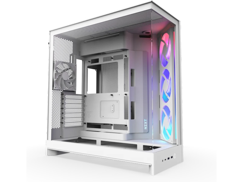 NZXT H9 Flow RGB 2025 Vit, bild 4