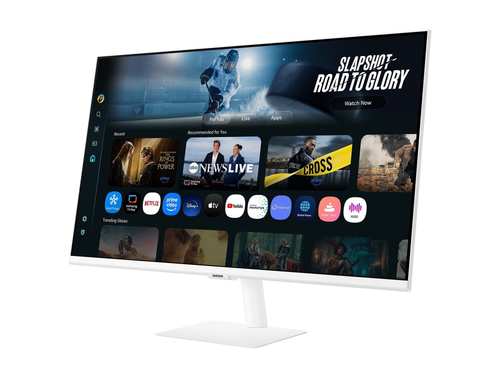 Samsung Smart Monitor M7 M70F 32" 4K UHD-skärm, vit
