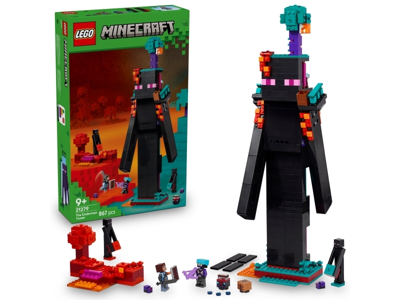 LEGO Minecraft Endermantornet 21279, bild 4