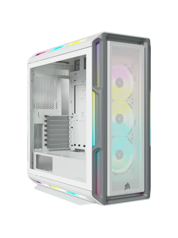 Corsair iCUE 5000T, ATX, TG, RGB - Vit, bild 3