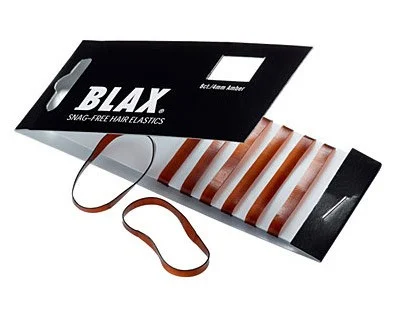 Blax Snag-Free Hair Elastics Amber 8-pack