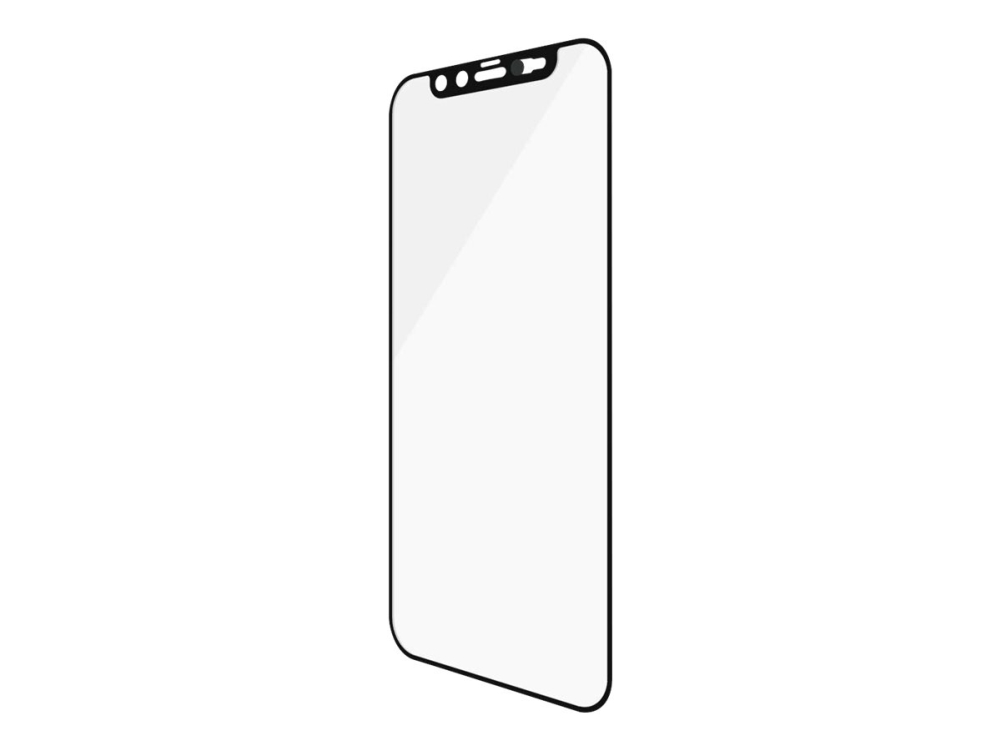 PanzerGlass CamSlider - Skärmskydd för mobiltelefon - glas - 6.7 - ramfärg svart - för Apple iPhone 12 Pro Max