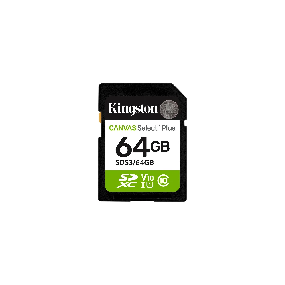 Kingston Canvas Select Plus SDXC UHS-I 64GB