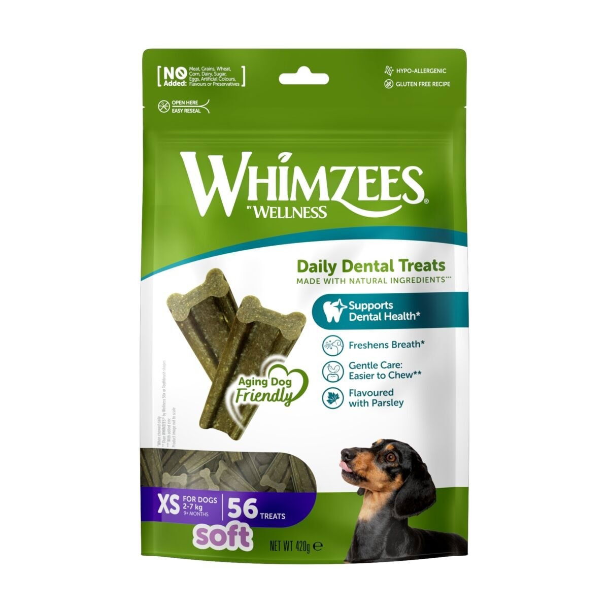 Whimzees Soft Dentaltugg XS