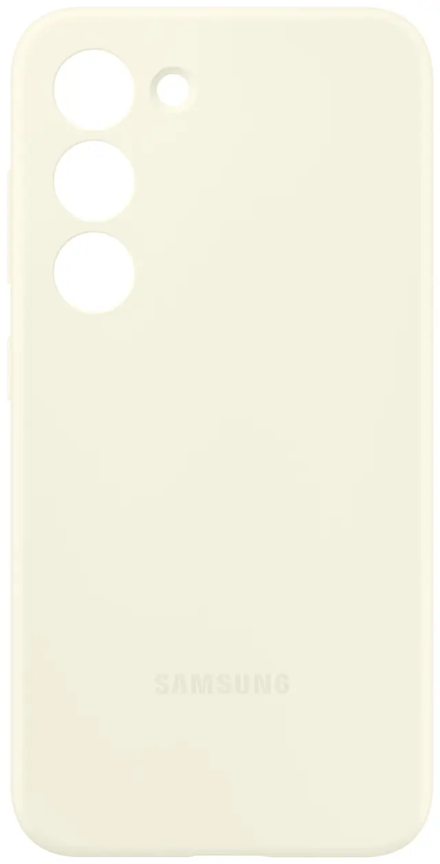 Samsung Galaxy S23 Silicone fodral (beige)
