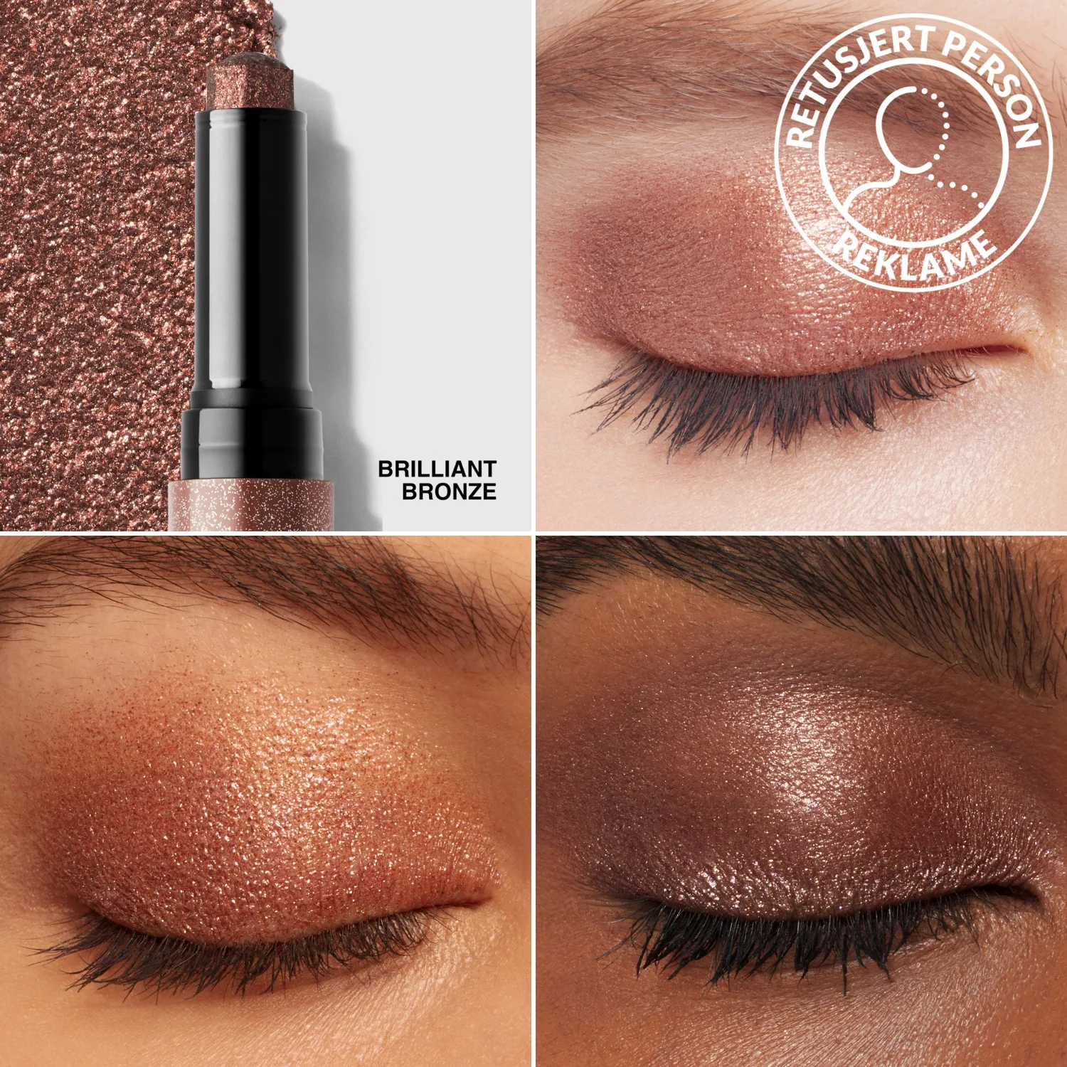 Bobbi Brown Crystal Eyes Shadow Stick Brilliant Bronze 2.0 g, bild 3