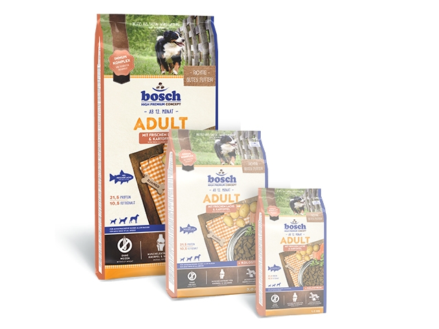 Bosch hundfoder Adult Fish & Potato 15 kg