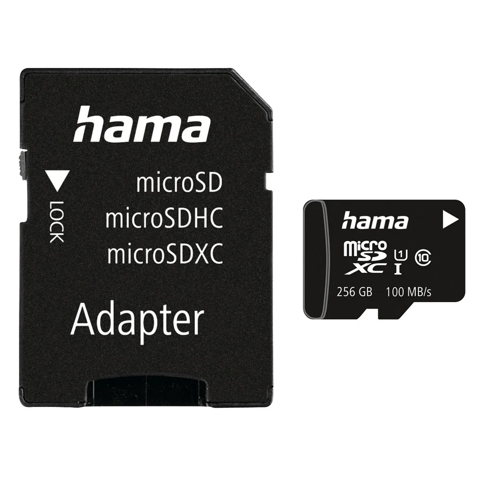 Hama MicroSDXC 256 GB C10 UHS-I 80 mb/s