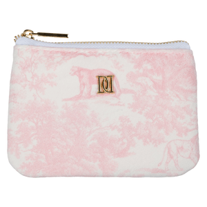 DARK Velvet Mini Pouch Cotton Candy Savannah Pattern