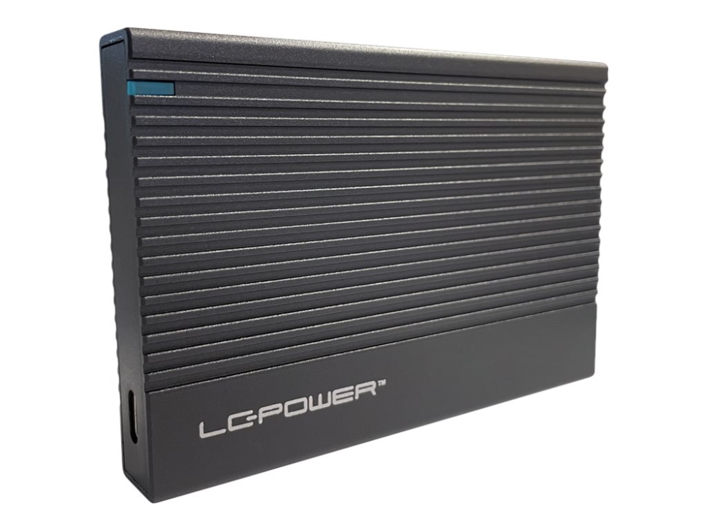 LC Power LC-25U3-C - Förvaringslåda - 2.5 - SATA 6Gb/s - USB 3.2 (Gen 2x1) - svart