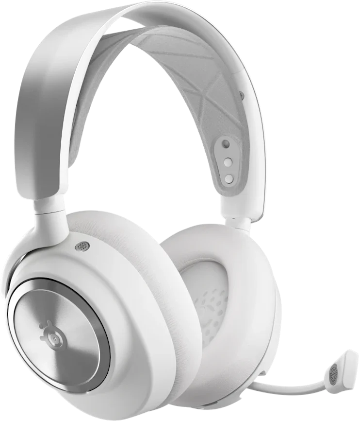 Steelseries Arctis Nova Pro Wireless gamingheadset, vit