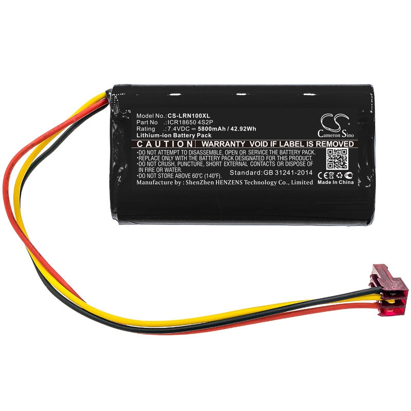 Batteri till Laser för Lazer Runner Compatible 6800 mAh 4 Cell Li-Ion Battery Pack, bild 3
