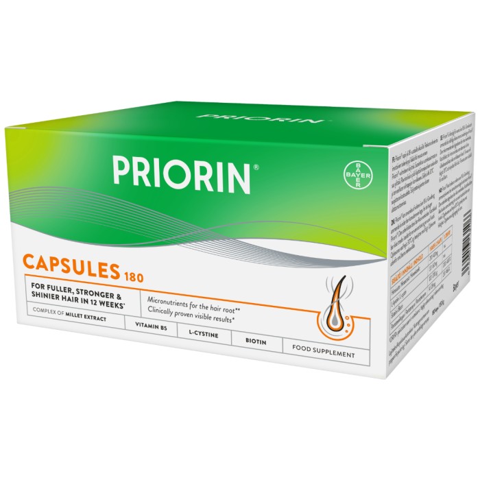 Priorin kapslar, 180 st