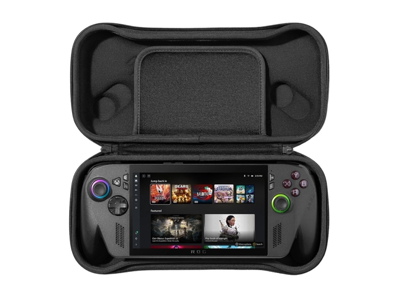 Tomtoc FancyCase-G02 ROG Xbox Ally X/ROG Xbox Ally Slim skyddsfodral, grå, bild 3