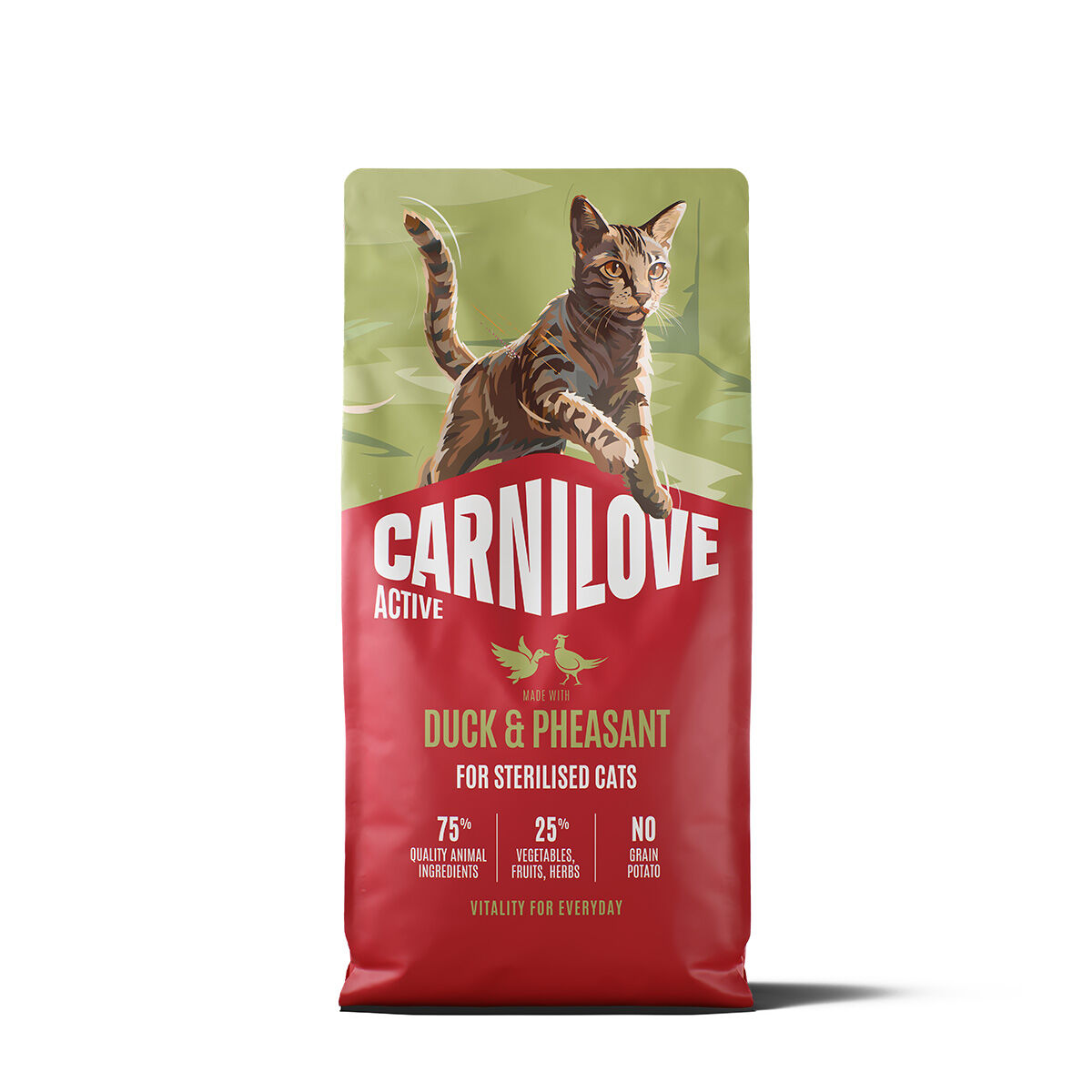 Carnilove Cat Adult Sterilised Active Duck & Pheasant Torrfoder till Katt 6 kg
